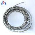 7.2mm plastic coating endless loop diamond saw wire for sandstone profiling